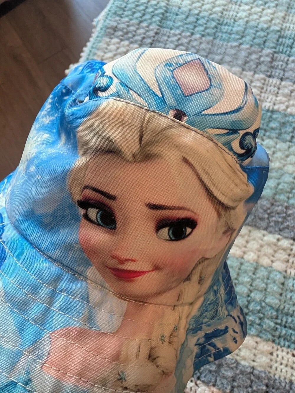 Disney Frozen Elsa Blue‎ Kids Bucket Hat